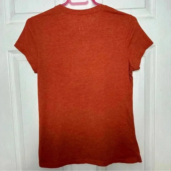 Roots T-Shirt Orange & Yellow Size Medium - Picture 11 of 16